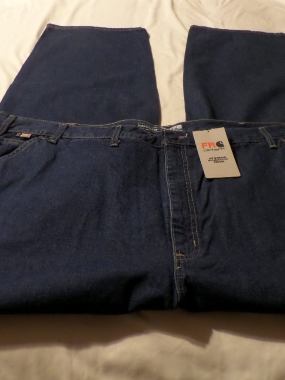 Carhartt Flame Resistant (FR) Relaxed Fit Workwear Jeans – Size 50 X 34 NWT